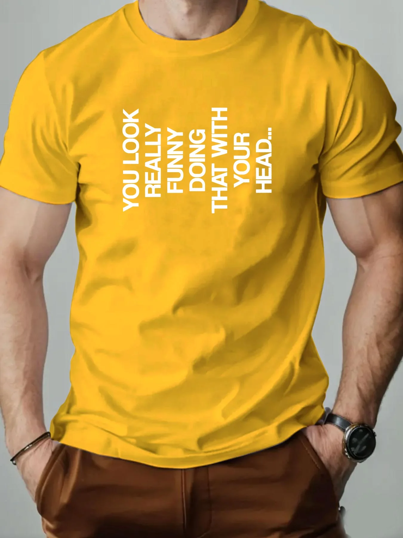 Men's Funny Slogan T-Shirt 