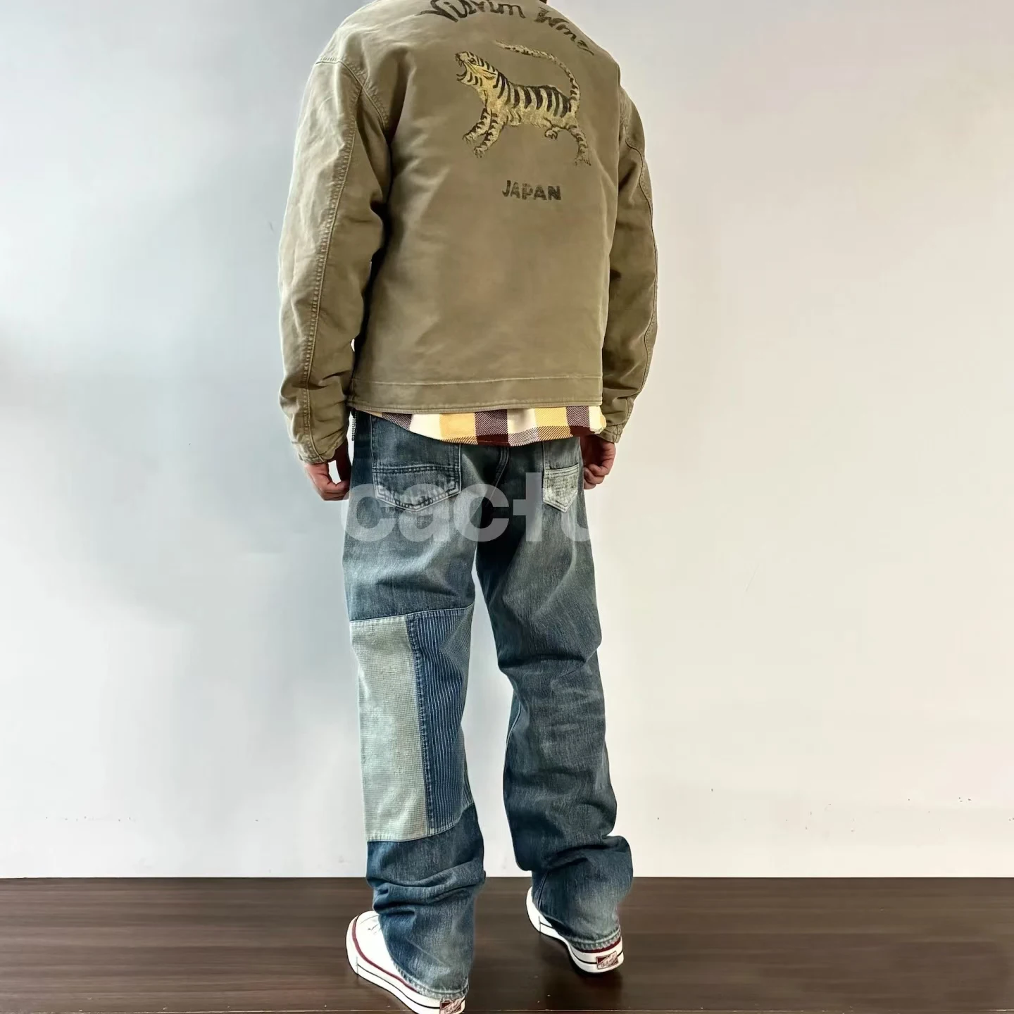 24SS VISVIM PURSER DECK Tiger print deck jacket - AliExpress