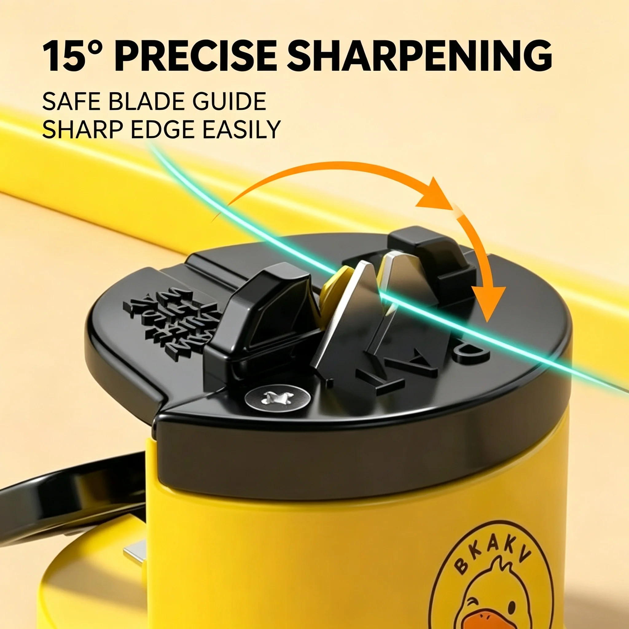 Kitchen Gadgets For Chefs - Mini Portable, Tungsten Carbide Blade, 15°