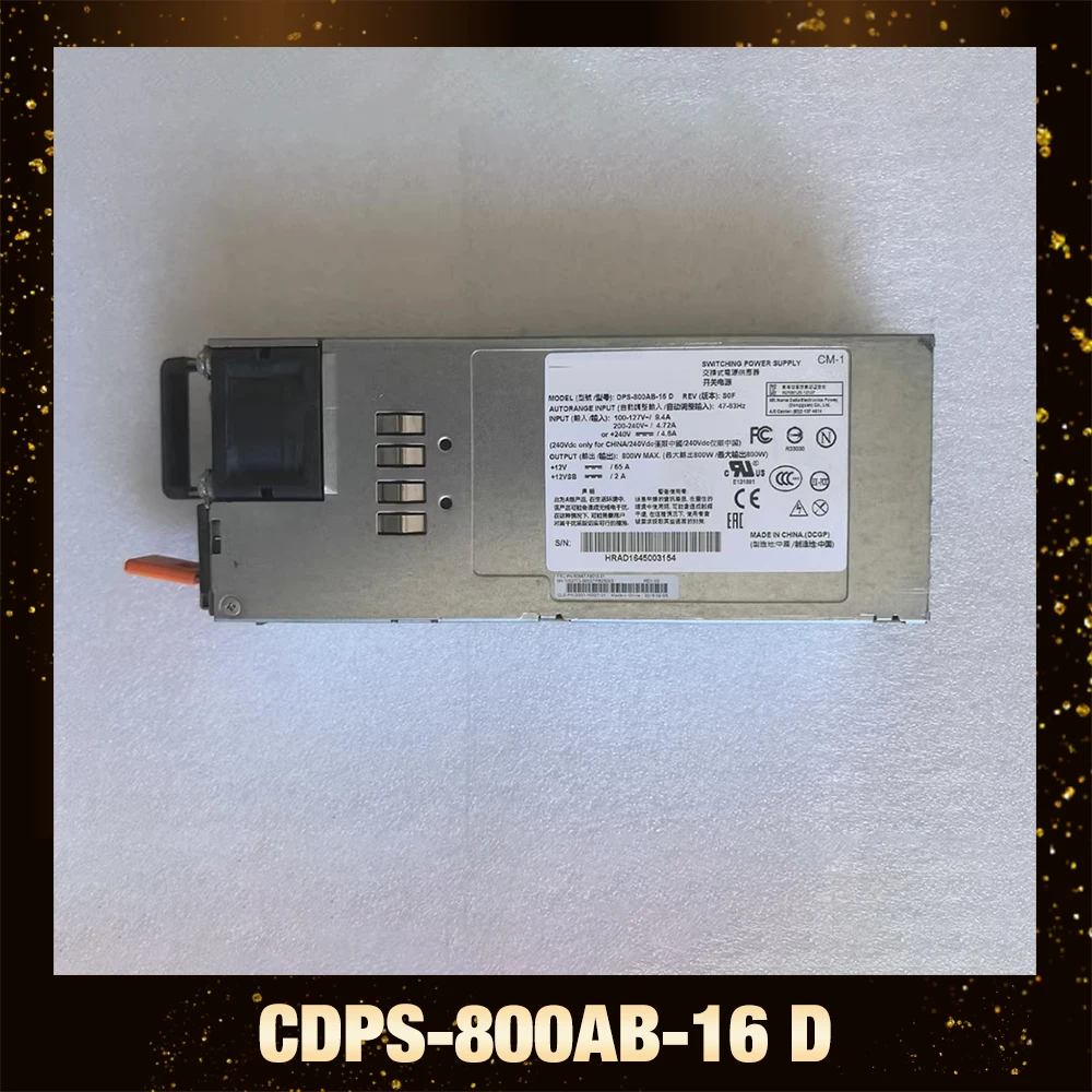 

Для серверного блока питания DELTA DPS-800AB-16 D 800 Вт