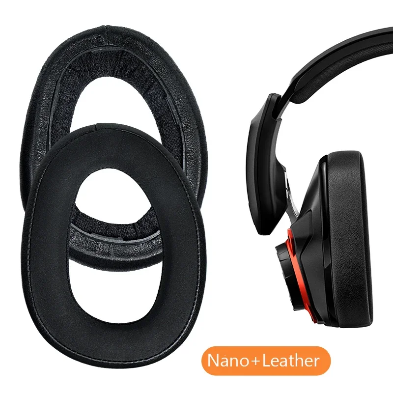 استبدال وسادات الأذن بطانة للأذن رغوة وسائد غطاء ل Sennheiser GSP 600 GSP600 GSP 500 سماعات الألعاب سماعة سماعات