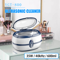 GTSONIC 600ml Ultrasonic Cleaner Portable Washing Machine 35W Dishwasher Lave-Dishes Ultrasound Bath Sonic for 220V EU Plug