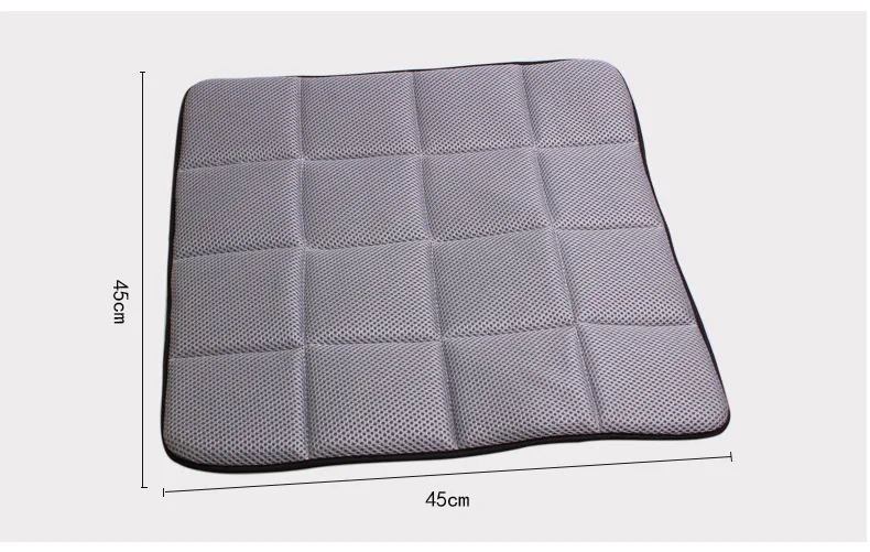 Car Seat Cushion Cover Pad Bamboo Charcoal Breathable Home Household Office Summer Cooling Ventilate Chair Mat Auto Parts