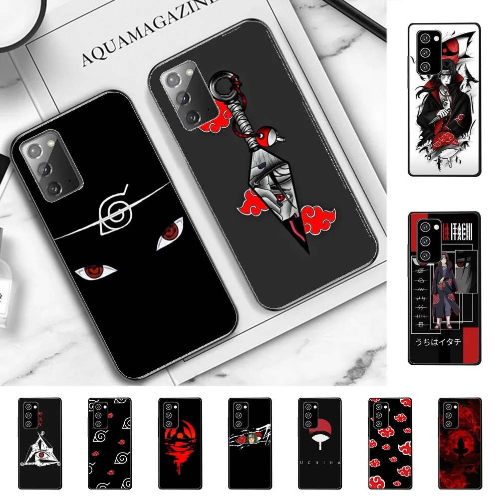 A-Akatsukis I-Itachis U-Uchihas S-Sasukes Phone Case For Samsung Note 10 20 Pro Plus Lite M 11 20 30 21 31 51 A 21 22 42 02 03