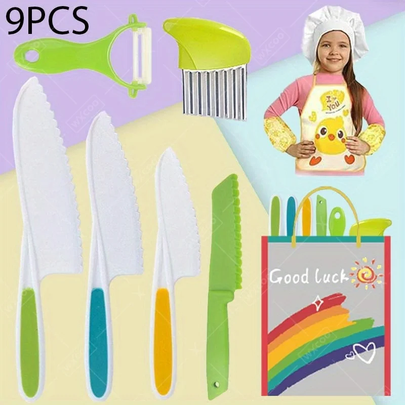 9 Pcs Kids Cooking … - image