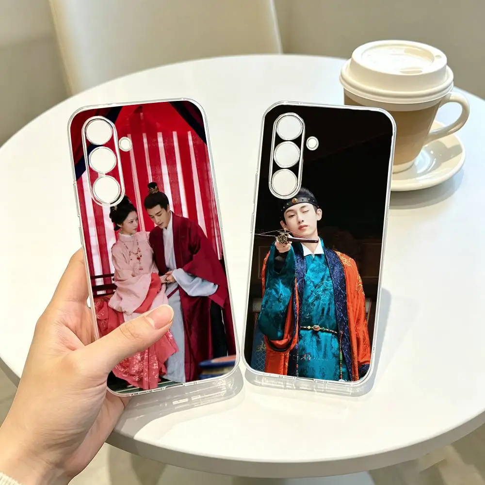 

The TV of Brocade Memories Phone Case Transparent Silicone Soft For SamsungA10,12,20,21S,30,31,40,50,51,52,70,71