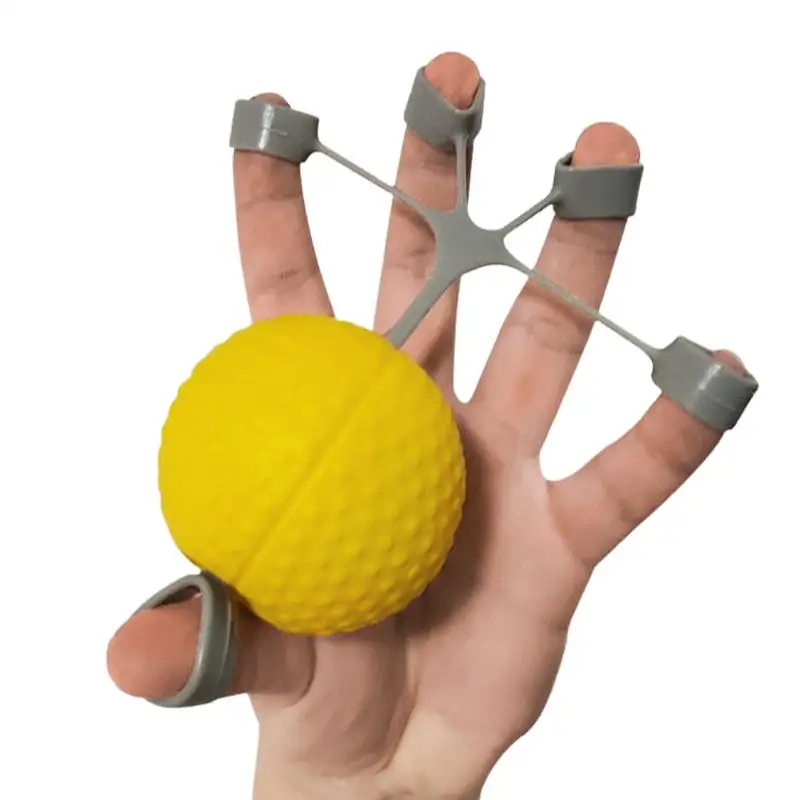 Hand therapie Griff Stärker Ball Trage Finger Pow Fitness Arm Übung Muskel Relex Erholung Rehabilitation geräte