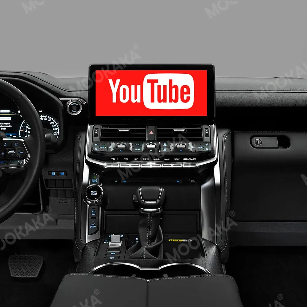 Android 13.0 8+128GB Car Multimedia Player for Toyota Land Cruiser LC300 2021-2022 Auto Radio GPS Navigation Head Unit Carplay