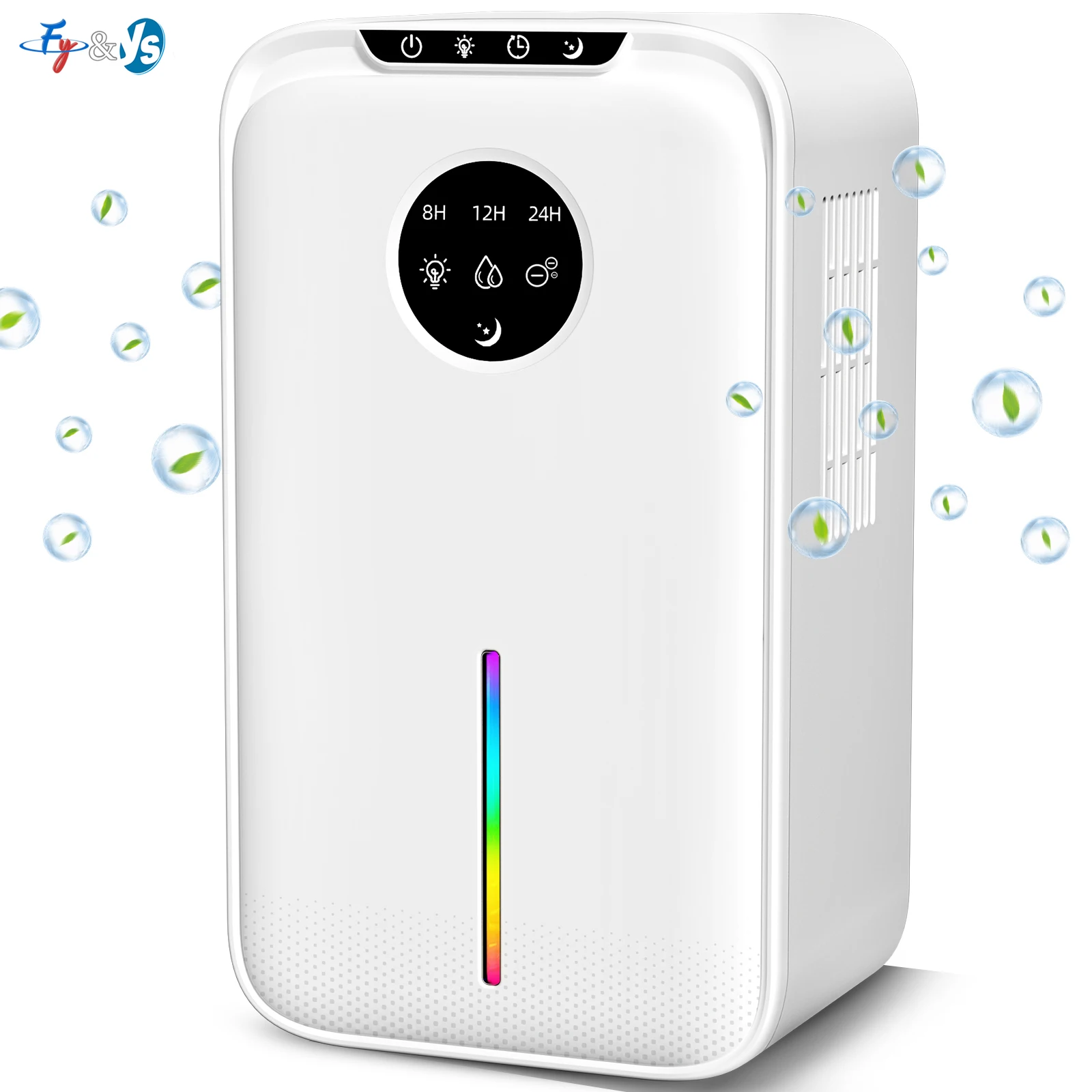High Effect Whole House Dehumidification Peltier  Air Purifier Dehumidifier for Home 1000ml/D