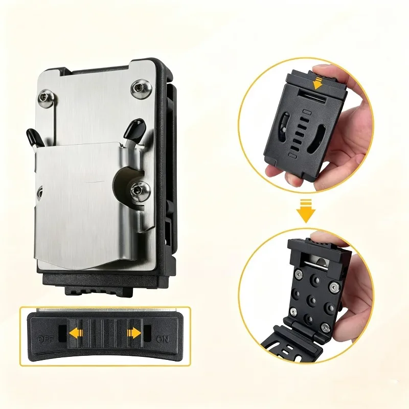 Electric Drill Hook Quickly Dismantle Hooks Accessories Wrench Holder DIY Modify Parts Renovation Carpentry Tool Waist Hook