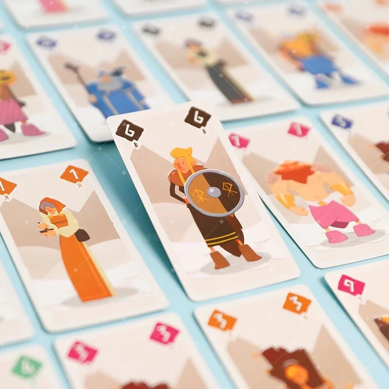 ألعاب بطاقات ثنائية اللغة من ODIN SCOUT مكونة من 2 إلى 6 لاعبين، حفلة استراتيجية، جائزة محمولة غير رسمية، حائزة عائلية، إعداد سريع، حجم السفر