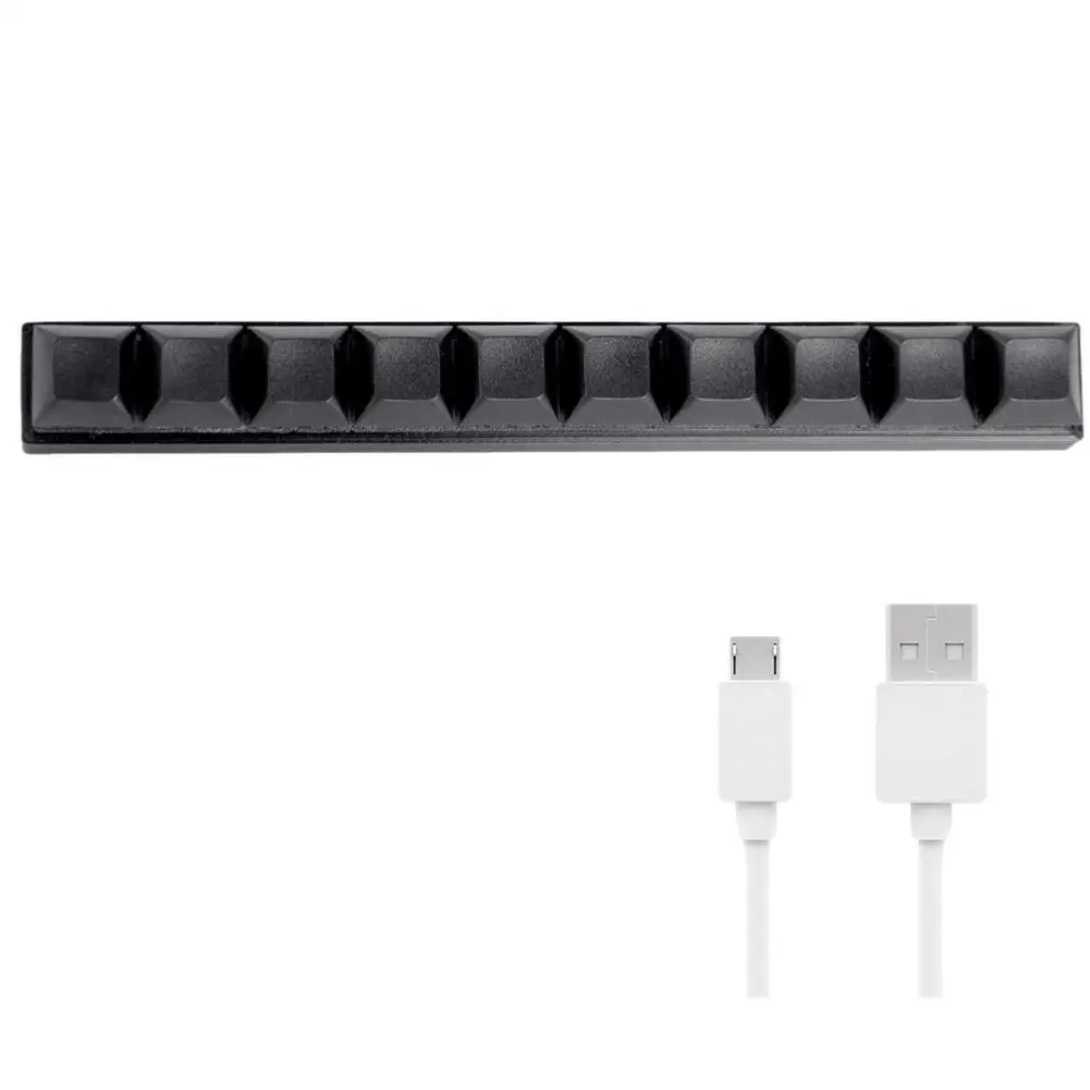 블랙 커스텀 미니 키패드 숫자 패드 기계식 키보드, OSU 프로그래밍 매크로 키보드, 포토샵 게이밍 H5J1 용, 10 키