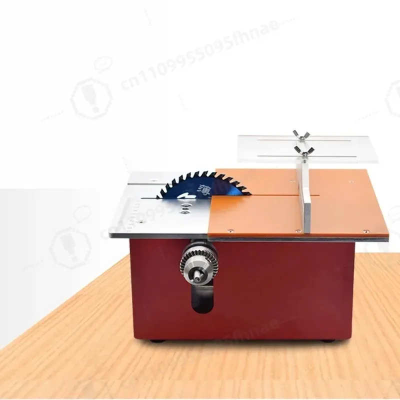 9000RPM 360W Mini DIY Table Saw Handmade Woodworking Bench Saw Precision Model Crafts Liftable Electric Cutting Saw Set