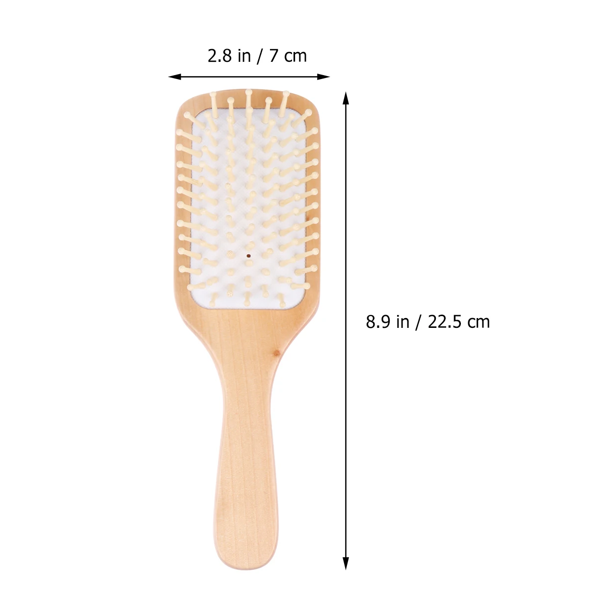 

2pcs Wooden Needle Massage Comb Airbag Design For All Hair Types Scalp Massager Durable Wood Handle Styling Tool For Home Travel