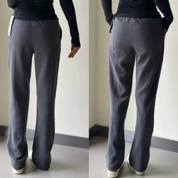 

Autumn And Winter Leisure Yoga Pants With The Same Stretch Loose Straight Tube Vertical Vertical Feeling Movement