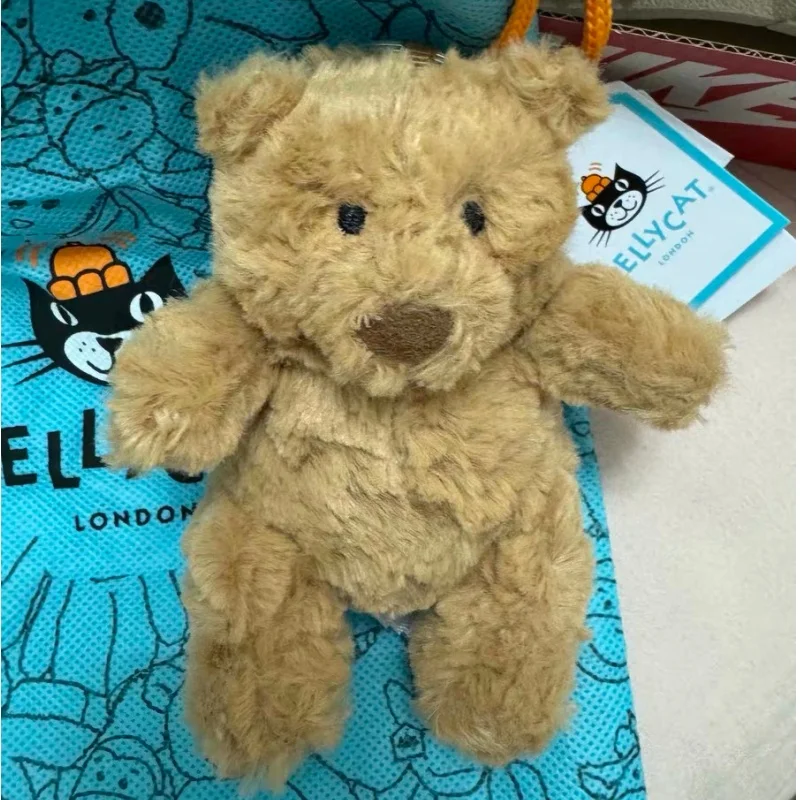 Porte-clés cerise avec étiquette amusante en gelée, mignon, pendentif de sac, accessoires de poupée, cadeau de vacances, décoration exquise, nouvelle collection