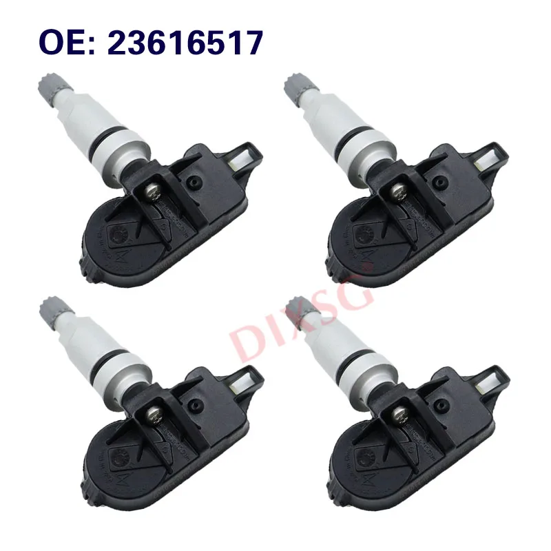 Sensor TPMS de 4 unidades 23616517   Sensor de pressão dos pneus para Baojun VRS-3 Wuling Hongguang TPMS Sensor