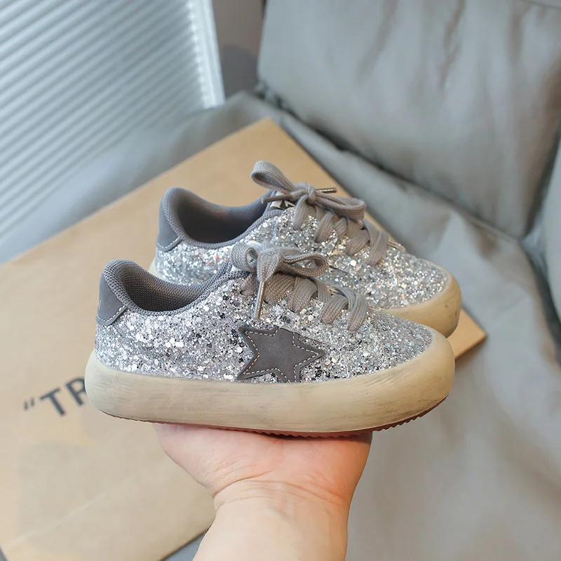 

Children New Kids Eye Catching Dirty Breathable Shoes Boys Sports Shoes Shock Absorbing Girls Fashionable Comfortable Soft Soled