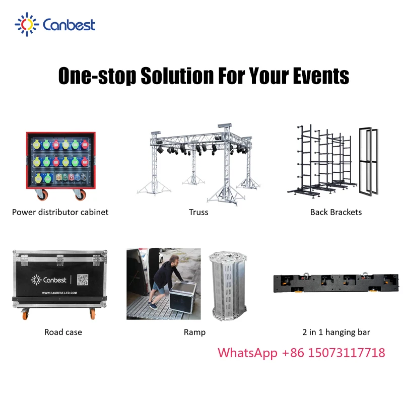 500X500 Hd P3.9 P3 Led لوحة الحائط الفيديو لوحات يموت الصب خزانة لمحرك P3.91 في شاشة عرض مسرح الفيلم للخارجية #6