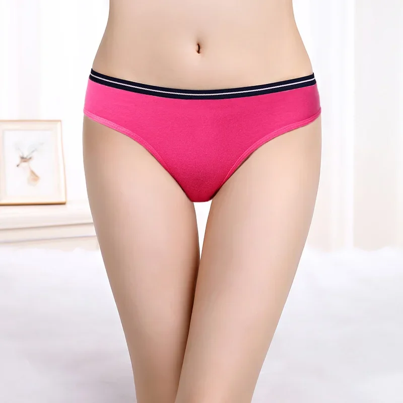 Woman Underwear Women Cotton Sexy Panties Everyday Girls Briefs Ladies Knickers Lingerie for Women 5 Pcs/lot