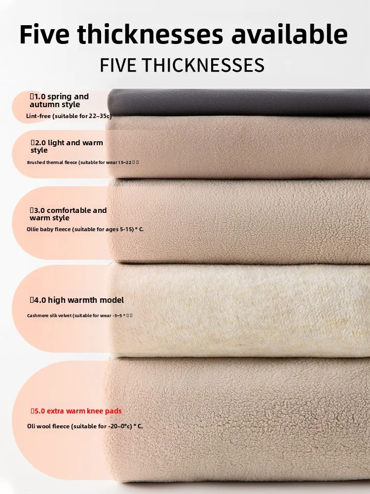 الصوف الدافئ Fce اصطف جلد اليوغا السراويل عالية الخصر السراويل الطويلة Thiened الخريف الشتاء ملابس خارجية المرأة Faion