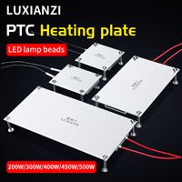 LUXIANZI Professional PTC Heating Plate Chip BGA Soldering Ball Split Repair Thermostat Aluminum LED Remover Welding Station