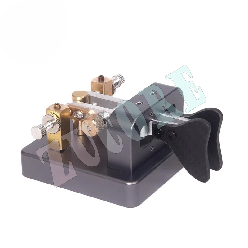 Kunci XIEGU CW Kunci Tangan Radio Kunci Otomatis, Radio Gelombang Pendek Kode Morse Steker 3.5MM