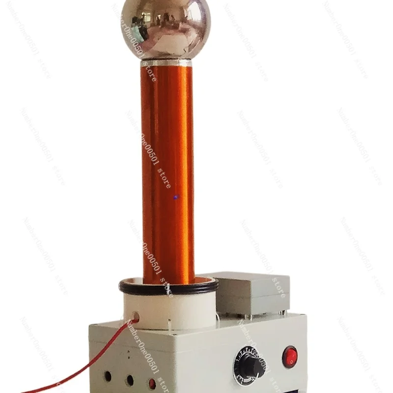 Tesla Coil Anchor Gap Lightning Simulator High Frequency AC Wireless Transmission Principle Demonstration