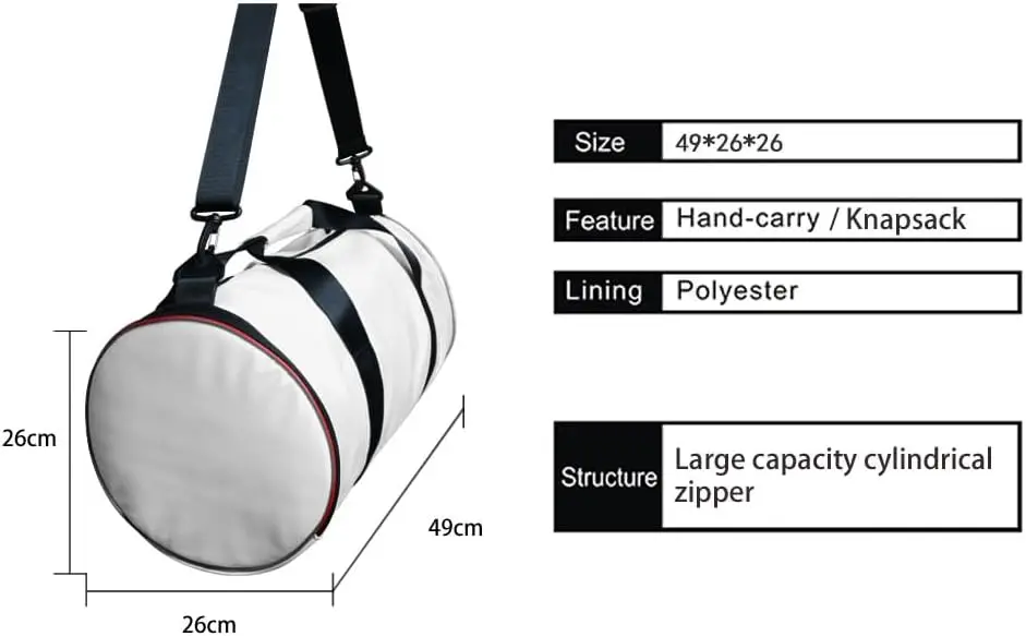 Anime Yuuji Toge Sukuna Megumi Nobara  Satoru Capacity Gym Bag Sport Duffel Bag Travel Handbag with Water Proof for Outdoor