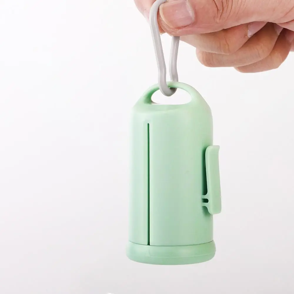 PP+PE 강아지 배변 봉투 디스펜서 (후크/클립 포함) 강아지 배변 봉투 홀더, 투명창, 휴대용 애완동물 배변 봉투 보관함