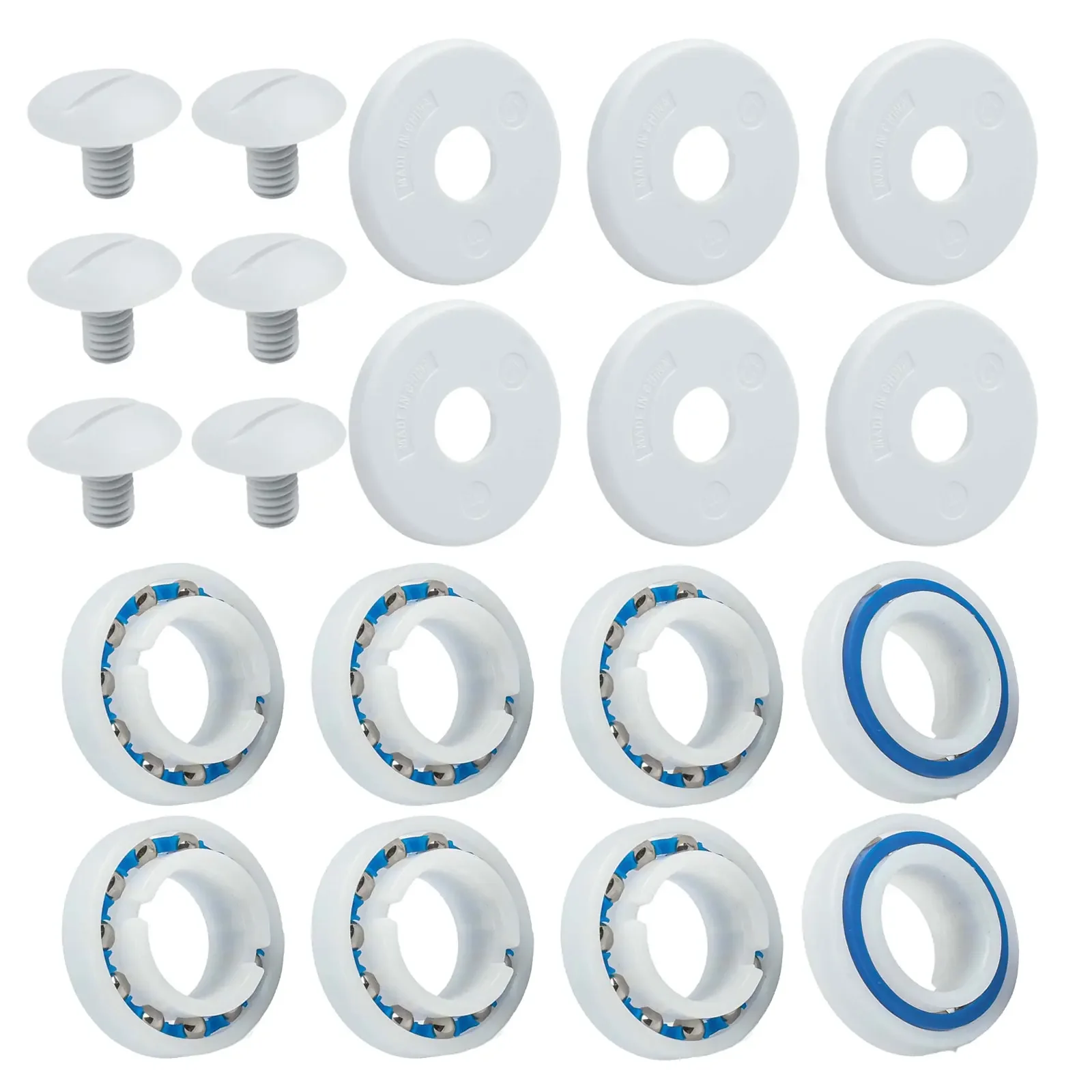 Easy Install Wheel Bearings As Shown Rebuild Kit Easy Maintenance Premium ABS Material Cleaner Performance Enhancement