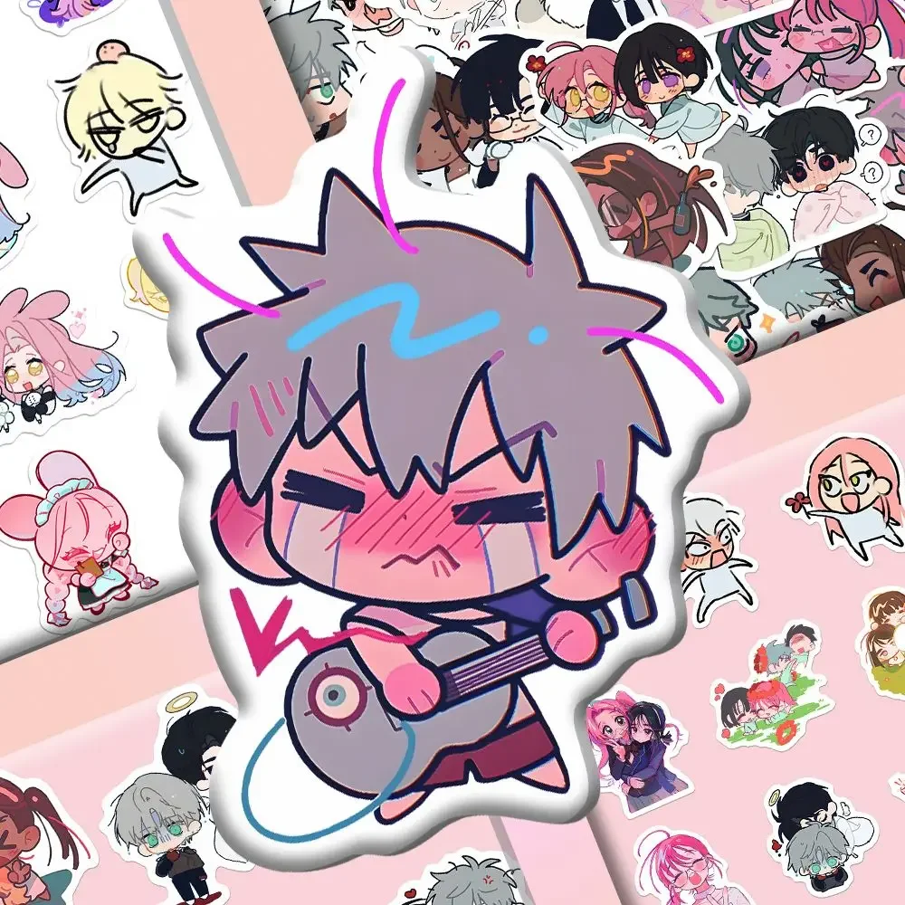 160PCS ALIEN STAGE Till Ivan Anime Stickers Cute Cartoon Decoration Suitcase Laptop Phone Stationery Manga Sticker