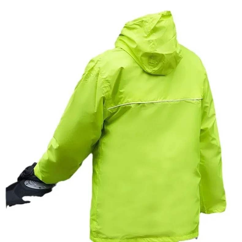 Motorcycle Raincoat Suit Rainstorm Prevention Ultra-thin Jacket Rain Waterproof Protection Riding Sun-Chubasquero Moto Clothing