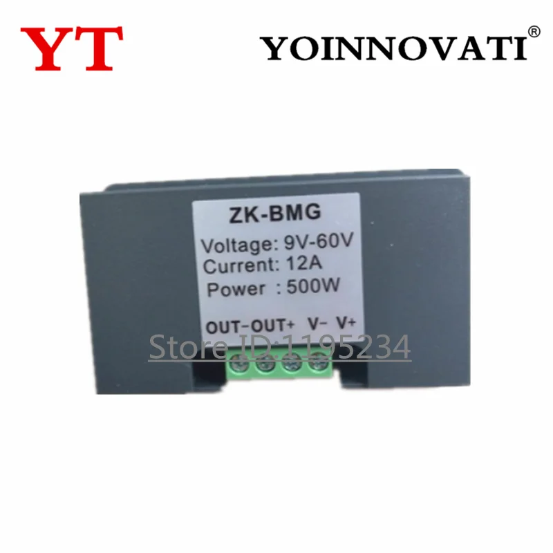 ZK-BMG 9-60V PWM regulator silnika prądu stałego regulowany enkoder prędkości cyfrowy wyświetlacz cykl pracy maksymalna częstotliwość 15A/20A YOINNOVATI — zdjęcie produktu 4
