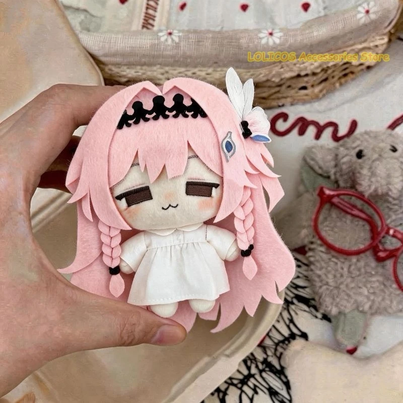 Wuthering Waves Game Denia Kawaii Plush Doll Anime Cotton Figure Stuffed Toy 10CM Keychain Bag Charm Pendant Mascot Gift view 2