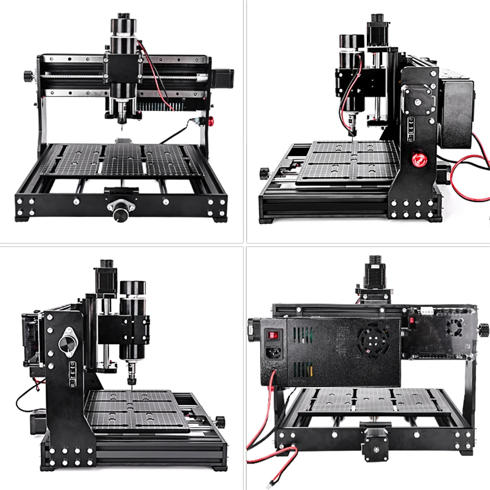 500w Spindle CNC Wood Router 3020 Plus Max Metal Milling Engraving Machine 3-axis DIY Laser Engraver For Cut Aluminum Steel MDF