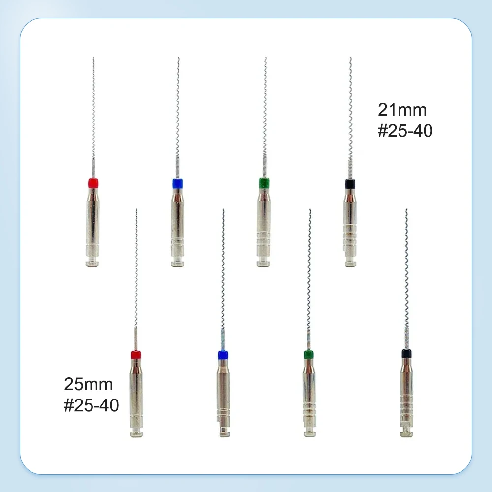 10pack/box 21/25mm Dental Lentulo Paste Carriers Endodontic Reamers Drill Burs Endo Files Dentist Materials Instrument