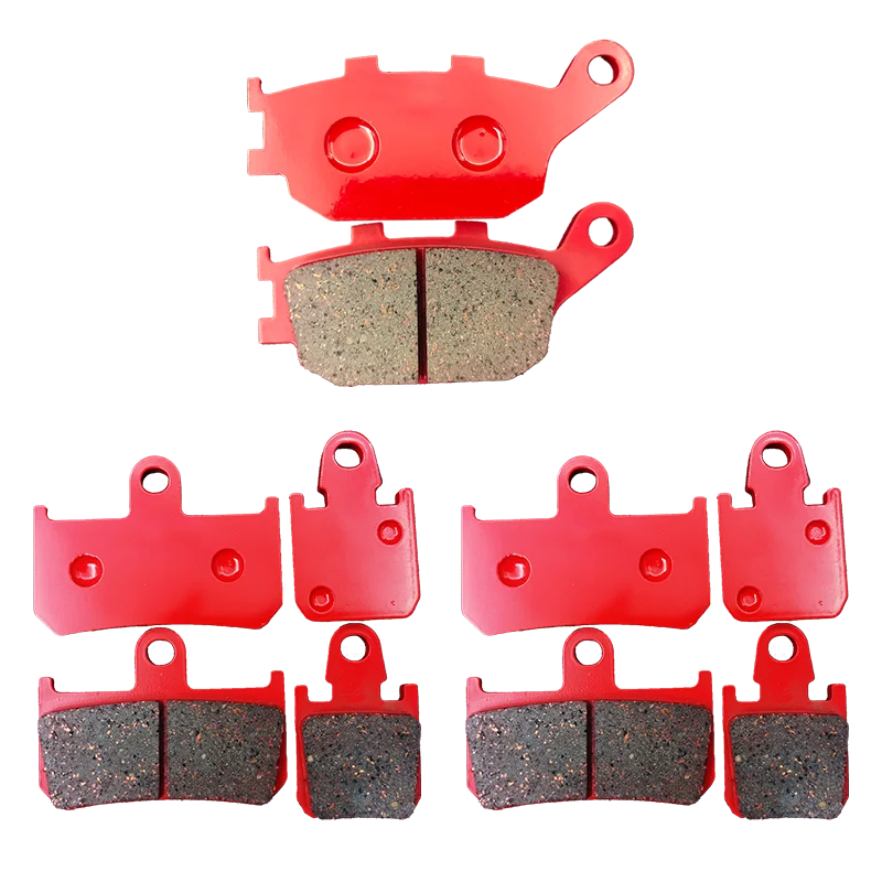 High Quality Motorcycle Ceramic Front Rear Brake Pads for YAMAHA YZF R1 YZF-R1 (6 piston radial caliper) 2007-2014