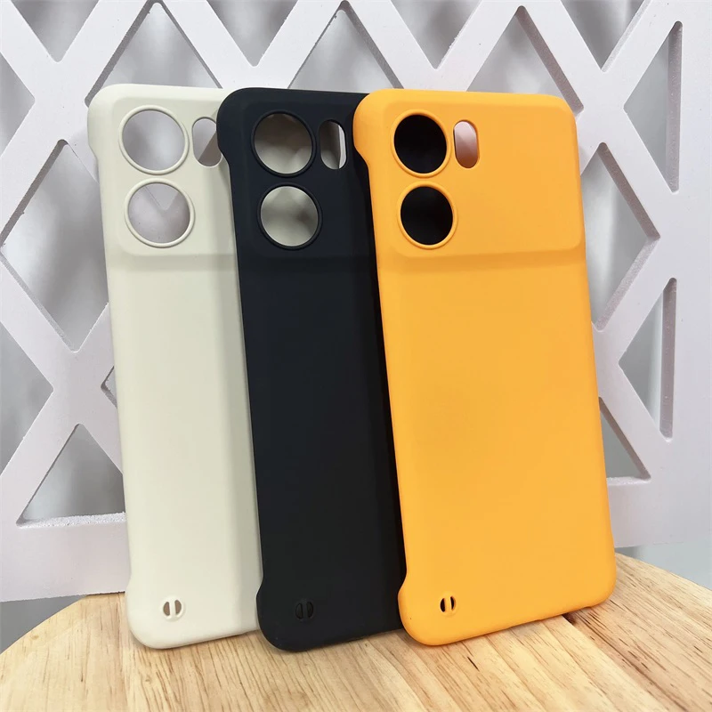 

Candy Color Frameless Matte Case For Oppo K10 K9 Pro K9x 5G Slim Hard PC Shockproof Bumper Cover