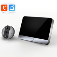 4.3inch IPS Screen 2MP 1080P Tuya Smartlife APP WIFI Doorbell 130Degree Wide Angle Visual Door Viewer Intercom Video Door Phone