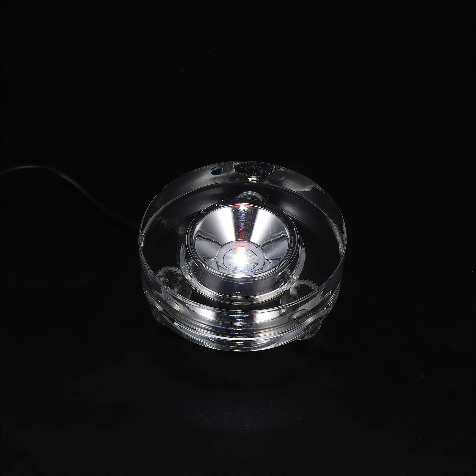 

crystal display stand crystal display base display light base LED Display Stand Base Glass Art Display Stand