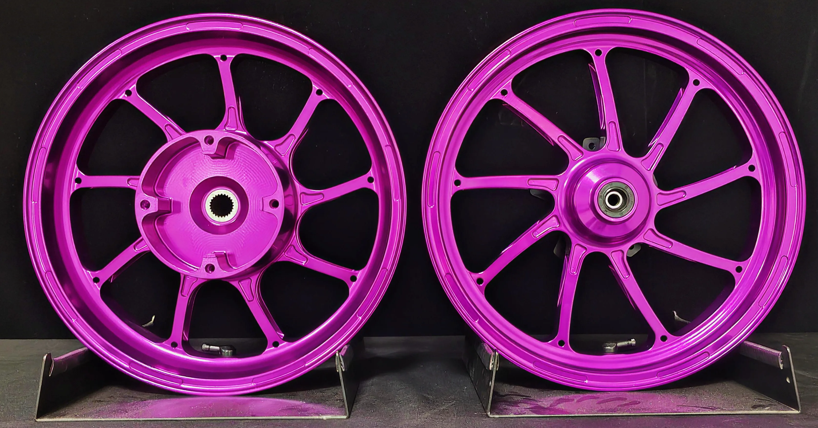Forged PCX160 Modified Wheel Hub Aluminum Alloy T6 6061 Colorful Customized Accept Anodization Made in China 4