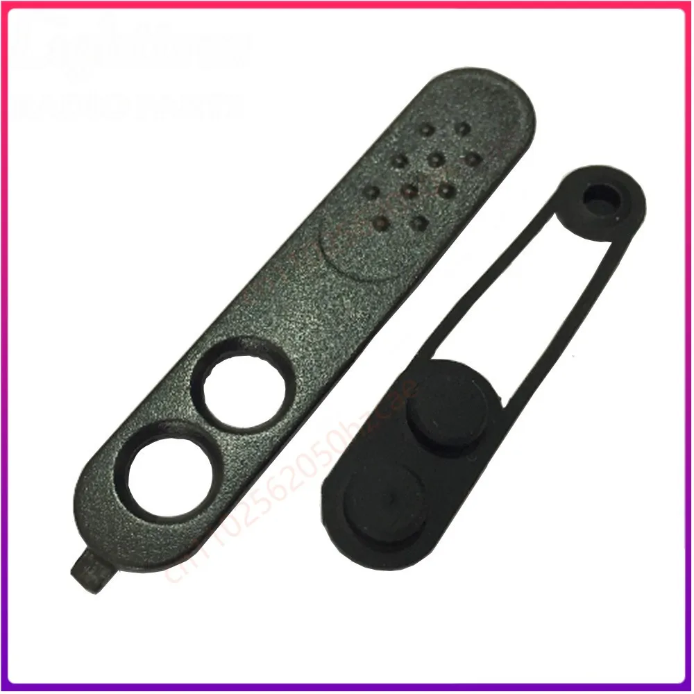 10Pcs PTT Bezel Rubber And Button For Motorola XIR C1200 C2660 C2620 DEP250