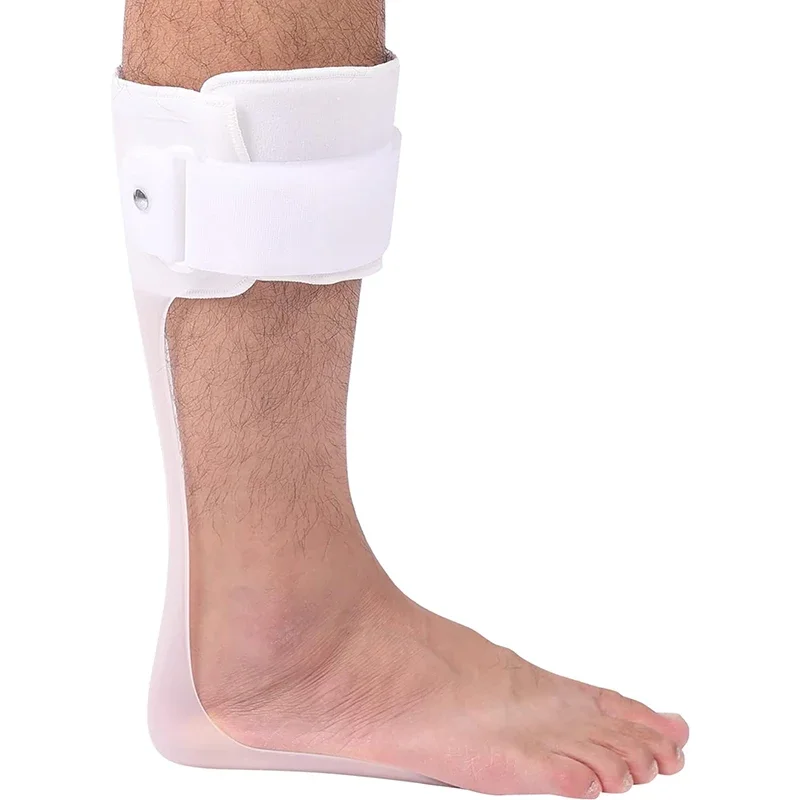 

1pc Drop Foot Brace, Rigid Ankle Foot Orthosis Support for Walking with Shoes, Durable Lightweight Polyethylene Foot Drop Splint