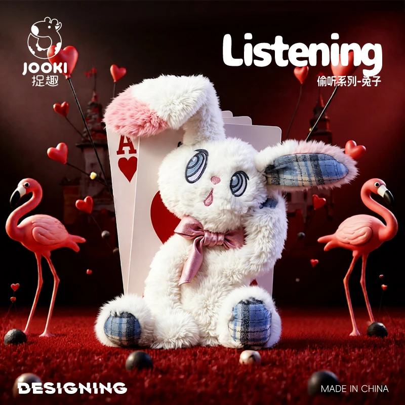 Jouet en peluche lapin de noël mignon, poupées d'animaux en peluche douces pour petite amie, cadeau d'anniversaire, décoration de la maison, jouet pour enfants, oreiller lapin