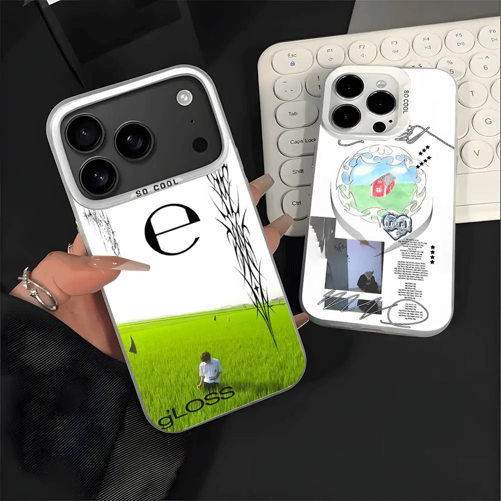 

Singer Bladee 333 Albums White Matte Shockproof CoverPhone Case For iPhone 17,16,15,14,13,12,11,Pro,XS,Max,Plus,Mini,SE4,E