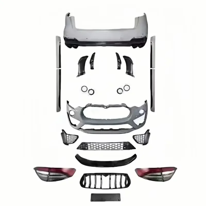 

For Maserati Levante Body Kit Front and Rear Bumper with Headlights and Upgraded Rear Lights