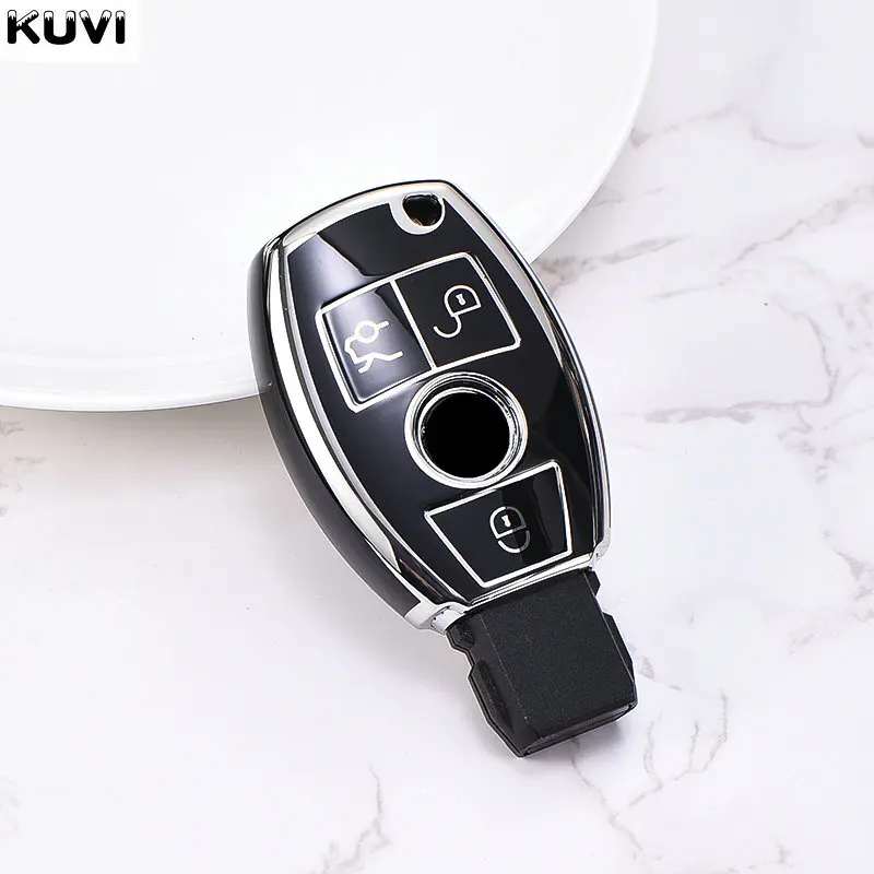 Mode TPU Auto Smart Key Fall Abdeckung Shell Für Mercedes Benz A C E S Klasse GLS GLA GLK GLC CLS CLA W204 W221 W212 W205 W176 W463