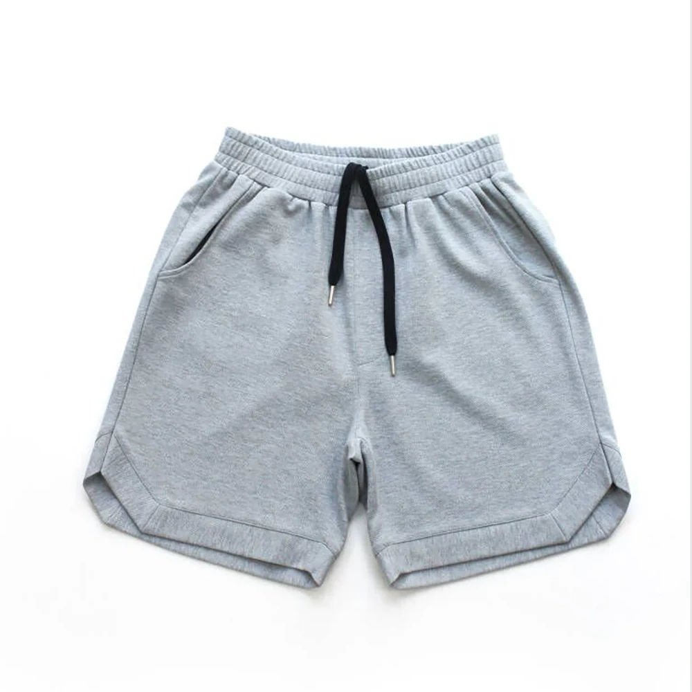 Summer Casual Running Knitted 250G Terry Jogger Short Cotton Unisex Shorts