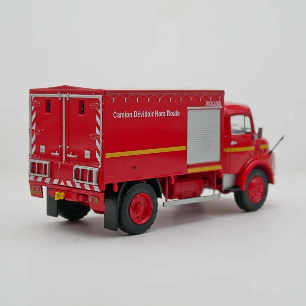 Diecast ixo escala 1:43 benz-benz laf 911 benz-benz motor de incêndio liga modelo de carro brinquedo colecionável presente exibição de lembrança